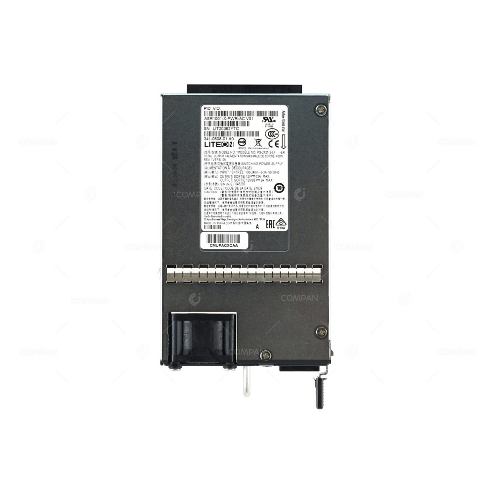 ASR1001-X-PWR-AC CISCO 400W POWER SUPPLY FOR ASR1001-X ROUTER